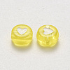 Transparent Acrylic Beads TACR-R139-01-2