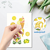 8 Sheets 8 Styles PVC Waterproof Wall Stickers DIY-WH0345-081-3