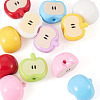 12Pcs Opaque Acrylic Beads MACR-TADJ0001-06C-3