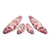 Transparent Resin Wing Earrings Pendants FIND-TAC0006-58A-2