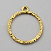 Alloy Open Back Bezel Pendants FIND-TAC0017-41C-G-1