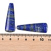 Natural Lapis Lazuli Pendants G-B187-01B-03-3