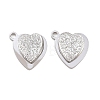 Valentine's Day 304 Stainless Steel Charms SA-H001-03P-1