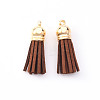 Faux Suede Tassel Pendant Decorations X-FIND-R095-007LG-2