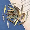 120Pcs 6 Colors Tibetan Style Alloy Pendants FIND-YW0006-89-3