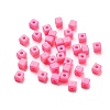 Transparent Acrylic Beads OACR-H044-04A-08-1