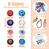 Craftdady Handmade Millefiori Glass Beads LK-CD0001-002-3