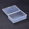 Transparent Plastic Bead Containers X-CON-Z004-09-3