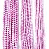 Anti-Tarnish Electroplate Glass Beads Strands EGLA-ZX010-8mm-05-2
