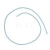 Imitation Jade Glass Beads Strands GLAA-K062-A01-06-2