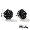 Chic Brass Cubic Zirconia Stud Earrings ZD1304-11-1