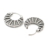 316 Surgical Stainless Steel Hoop Earrings EJEW-D096-10A-AS-2