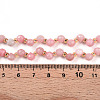 Natural Pink Opal Beads Strands G-T141-54-5