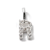 925 Sterling Silver with Cubic Zirconia Charms LS-STER-Q004-01R-S-1