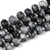 Natural Eagle Eye Stone Beads Strands G-N327-08A-02-2