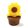 Sunflower Food Grade Eco-Friendly Silicone Beads SIL-B046-06-1