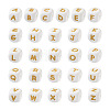 52Pcs 26 Style Food Grade Eco-Friendly Silicone Beads SIL-BY0001-05-1
