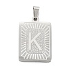 Non-Tarnish 304 Stainless Steel Pendants STAS-K216-48K-P-1