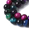 Natural Tiger Eye Beads Strands X-G-B133-A02-6MM-06-4