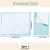 2Pcs 4 Layers Silver Polishing Cloth TOOL-BBC0001-08A-2