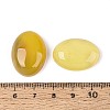 Natural Yellow Agate(Dyed & Heated) Cabochons G-N361-05A-05-3