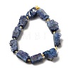 Electroplated Natural Druzy Agate Beads Strands G-R012-A02-04-2