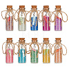 Cork Glass Wishing Bottle for Pendant Decoration AJEW-AB00090-1