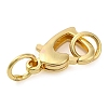 Brass Lobster Claw Clasps KK-A230-01B-G-2