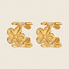 304 Stainless Steel Cuff Earrings for Women YW4360-1-1