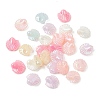 UV Plating Opaque Acrylic Beads OACR-G058-19B-1