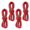 4Pcs Rhinestone Round Cord Shoelace FIND-TA0010-44P-02-1