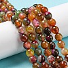 Natural Agate Beads Strands G-C082-A01-M-4