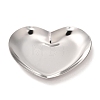 Heart 430 Stainless Steel Jewelry Display Plate STAS-P289-02P-1