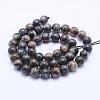 Natural Gemstone Beads Strands G-F531-4mm-P-2
