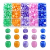 265Pcs 15 Style Acrylic European Beads MACR-YW0001-67-1