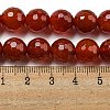 Natural Carnelian Beads Strands G-E571-A02-03-4