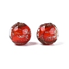 Handmade Gold Sand Lampwork Beads LAMP-N045-01A-07-1