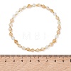 Natural Citrine Beaded Stretch Bracelets for Women BJEW-JB13541-02-2