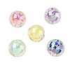 Transparent UV Plating Acrylic Beads PACR-Z002-01A-1