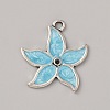Ocean Theme Alloy Enamel Pendants LS-ENAM-CJC0022-14F-AS-1