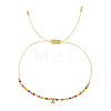 Bohemian Style Brass Charm Bracelets JG3497-24-1