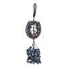 Natural Lapis Lazuli Chip Tree of Life Pendants Decoration G-F733-06F-2