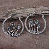 Alloy Hoop Earrings FS-WG4BE07-01-1-3