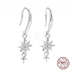 Anti-Tarnish Rhodium Plated 925 Sterling Silver Earring Hooks STER-D035-29P-1