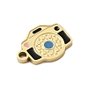 304 Stainless Steel Enamel Charms STAS-I336-04G-02-2