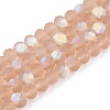Transparent Glass Beads Strands LS-EGLA-A044-T6mm-MB20-1