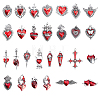 Zinc Alloy Pendants FIND-WH0816-200D-P-1