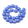 Opaque Solid Color Glass Beads Strands GLAA-N032-05C-2