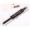 Braided Cowhide Bracelets FS-WG8B33A-01-3