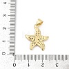 Brass Micro Pave Cubic Zirconia Pendants KK-D317-073G-3